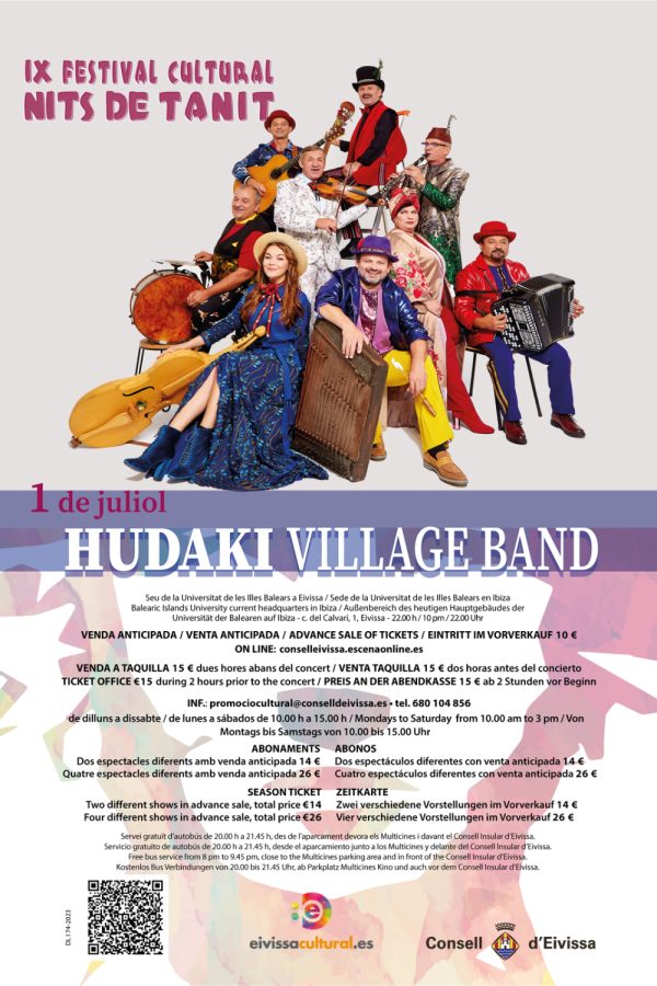 IX Festival Cultural Nits de Tanit 2023: Hudaki Village Band
